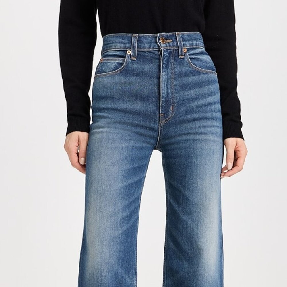 NWOT Jamie Haller Wide A Leg Jeans in Wilde Wash